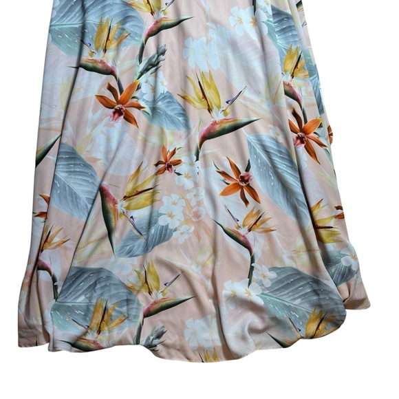 Show Me Your Mumu Mariah Wrap Maxi Dress in Paradise Party Womens XS - Picture 7 of 8